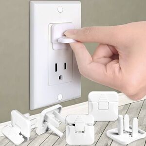Babepai Outlet Plug Covers 30-Pack White Child Proof Electrical Protector Safety